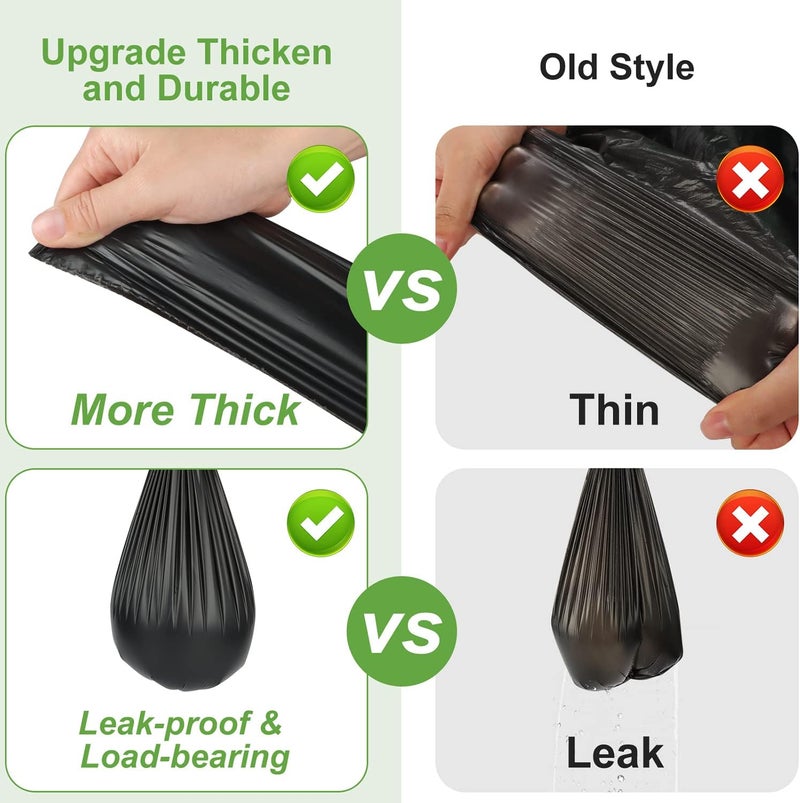 LITFP 100 Portable Toilet Bags, Drawstring Biodegradable Camping Potty Bags 8 Gallon Waste Bags for 5-8 Gallon Bucket Toilet Adults Outdoor Camping Car - Image 4